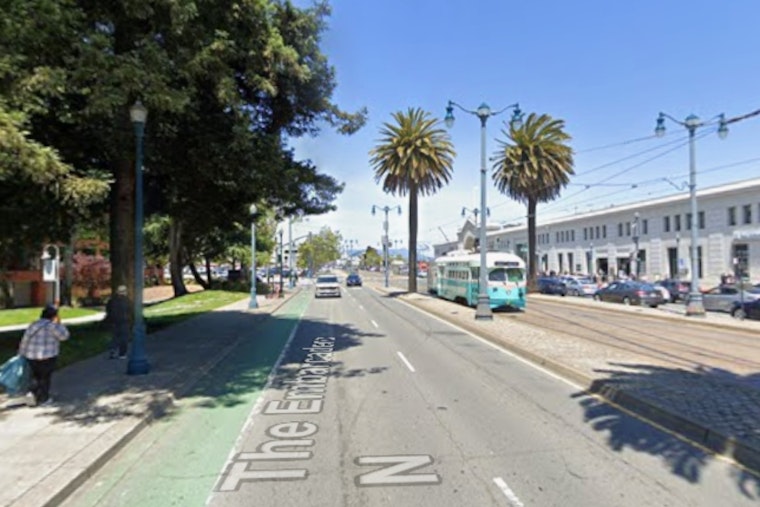Waterfront Wreck: Fire Truck Slams Vintage Muni Streetcar On Embarcadero