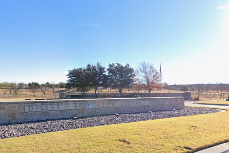 Waterlogged DFW Cemetery Vault Leaves Veteran’s Urn Rotting