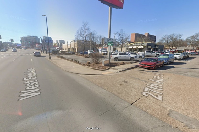 West End Crash Injures Two, Rider Critical in Nashville