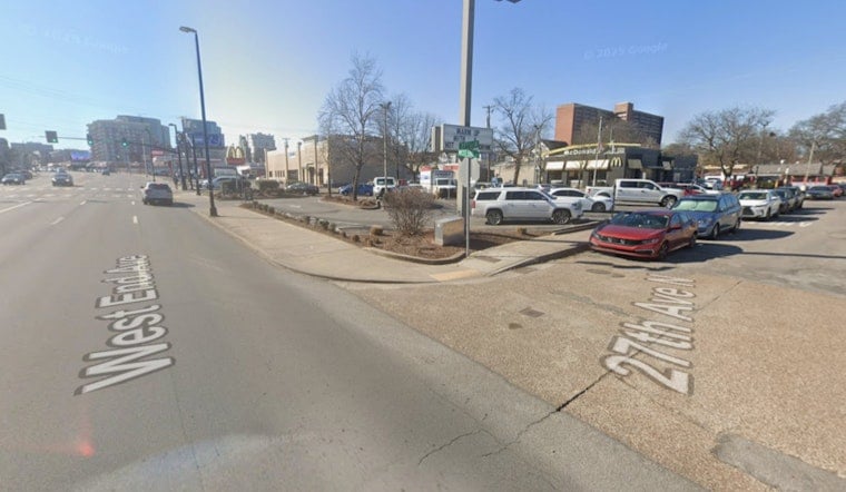 West End Crash Injures Two, Rider Critical in Nashville