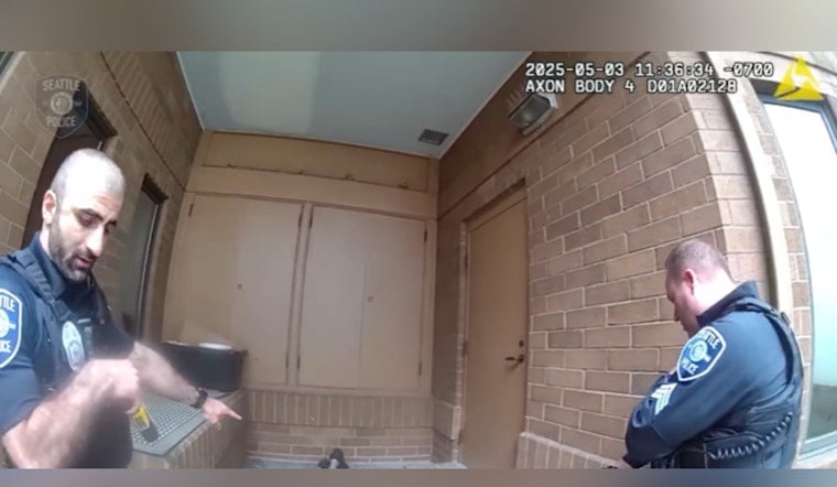 West Seattle Hero Cop Sprints Through Carjacking Chaos to Save 3 Kids