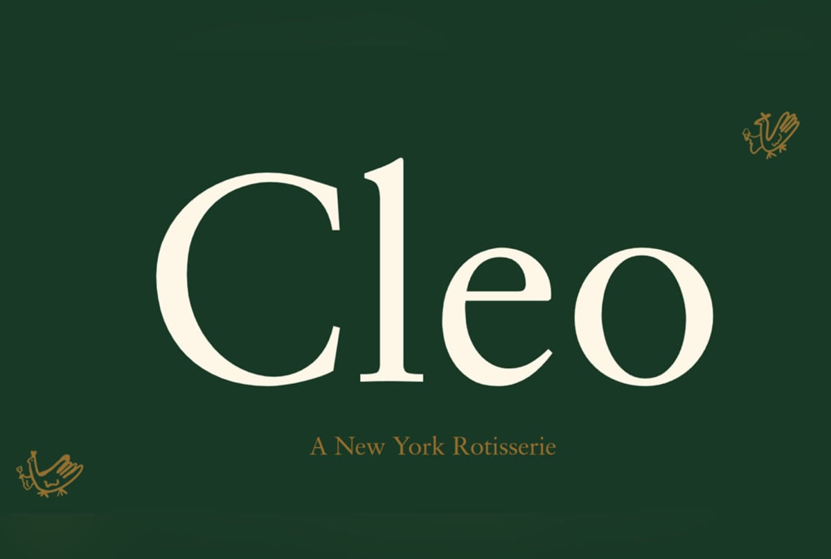 Cleo Brings Rotisserie Chicken To West Village April 17