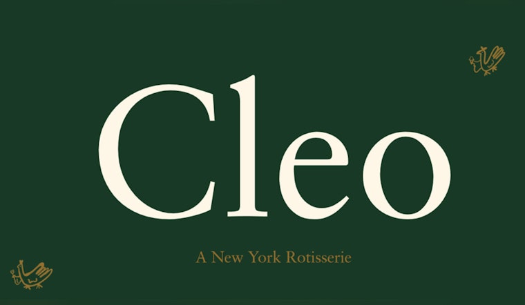 West Village Scores Cozy New Rotisserie As Cleo Fires Up April 17