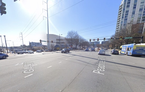 Wild Buckhead Chase Ends In Crash And Taser Takedown At Peachtree And Piedmont