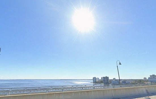 Wind-Whipped Jax Beaches Face Rough Surf As Inland Fire Fears Grow