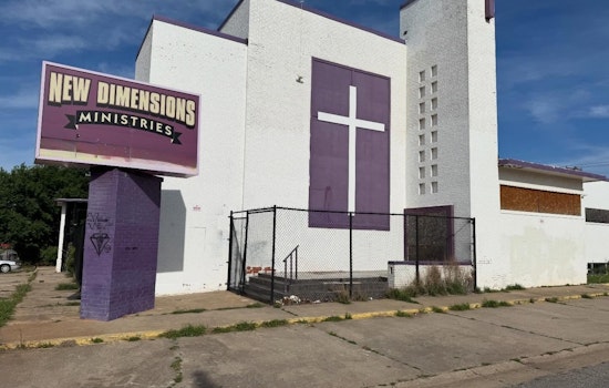 Woman Busted As Blaze Tears Through Southeast OKC Church