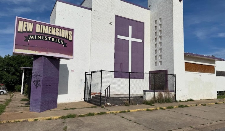 Woman Busted As Blaze Tears Through Southeast OKC Church