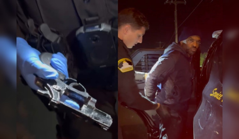 3 A.M. Sacramento Stolen-Car Bust Nets Loaded Gun, Lands Duo In Jail