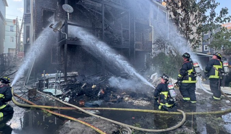 4-Alarm Inferno Guts East Boston Triple-Deckers On Princeton Street