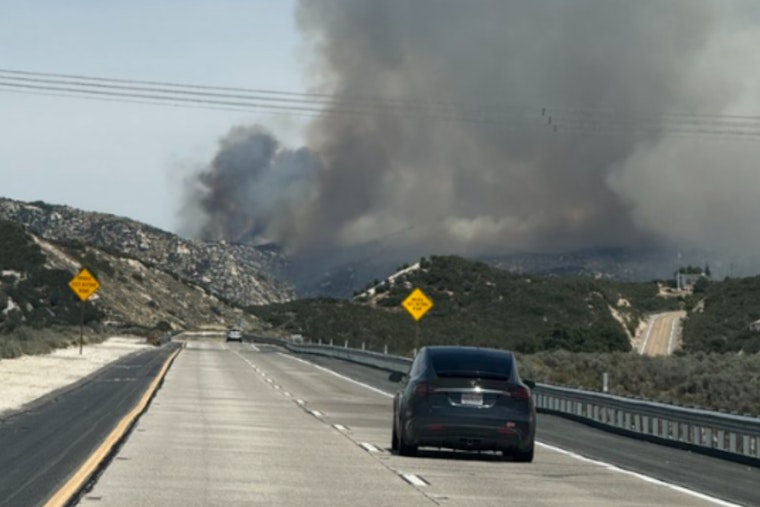 I-8 Brush Blaze Sparks Evacuations, Casino Shelter On Campo Reservation