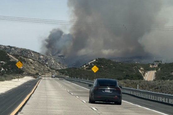 I-8 Brush Blaze Sparks Evacuations, Casino Shelter On Campo Reservation