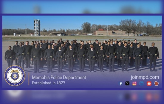 81 Rookie Cops Pack Bellevue as Memphis Bulks Up Thin Blue Line