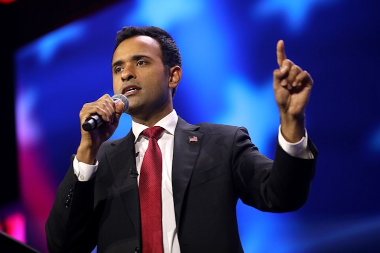 ‘A Son of God’ Clip Has Vivek Ramaswamy on the Hot Seat in Cincinnati