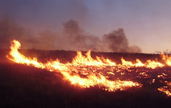 Antelope Valley Winds Drive Two Brush Fires Near Lancaster