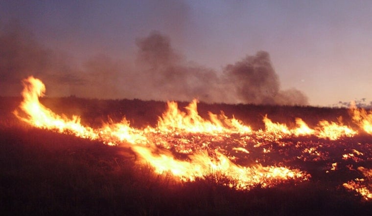 Antelope Valley Winds Drive Two Brush Fires Near Lancaster