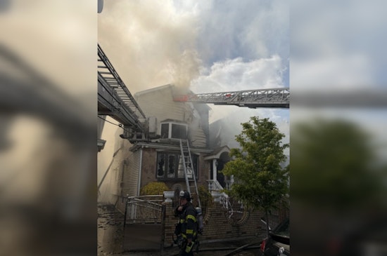 Astoria Three-Alarm Inferno Sends Smoke Pouring Over Astoria Boulevard