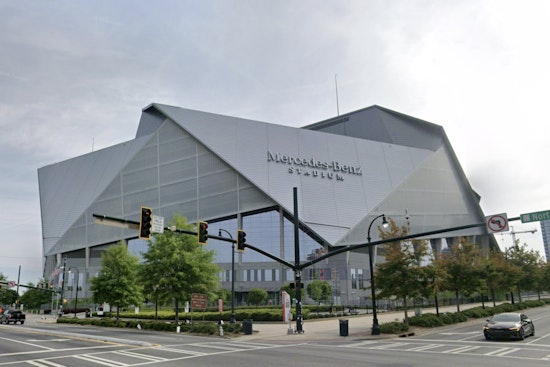 Atlanta Rolls Out $6 Million Fire Engine Fleet in Benz Stadium Showpiece
