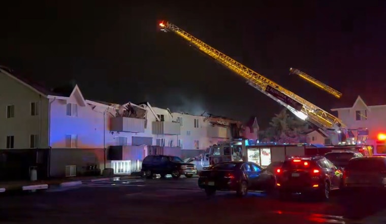 Aurora Apartment Inferno Rips Through Building, Boots Dozens Into The Street