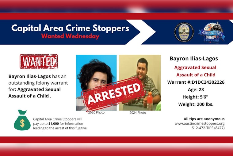 Austin Cops Blast Wanted Flyer After Dallas Arrest In Child Sex Case