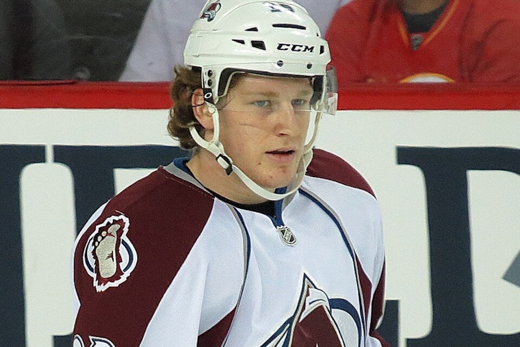 Avs Star Nathan MacKinnon Bloodied By Puck In St. Paul, Still Skates Back For Third Period
