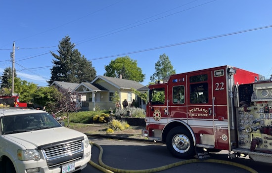 Backyard Shed Fire Jumps To North Portland Home In University Park