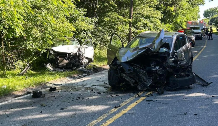 Ballenger Creek Pike Crash Near Popular Trail Sends Four To Hospitals