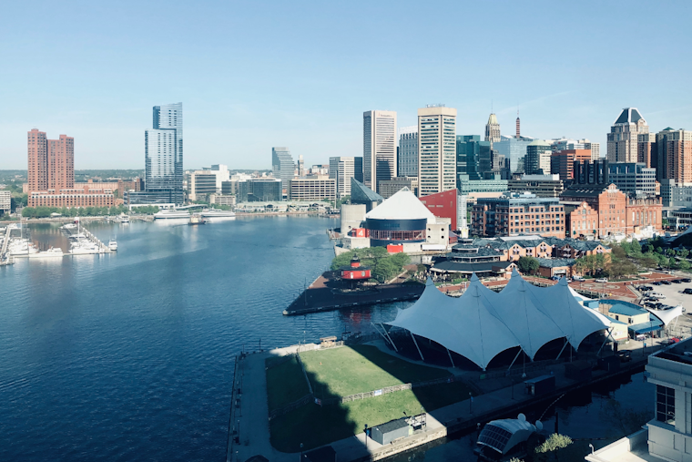 Baltimore Wakes In A Chill, Bakes By Lunchtime Heat