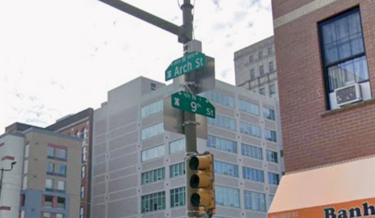 Barricade At 9th And Arch Disrupts Center City
