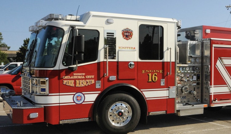 Battery Pallet Fire Turns SE 59th Industrial Strip Into Smoky Mess In OKC