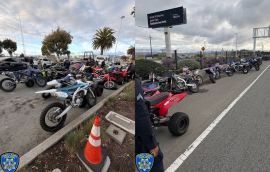 Bay Bridge Chaos as Oakland Cops Snag Dozens of Dirt Bikes