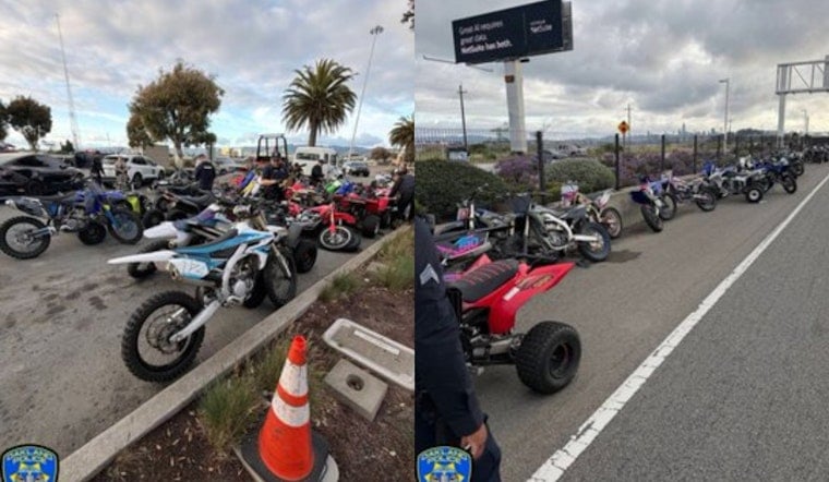 Bay Bridge Chaos as Oakland Cops Snag Dozens of Dirt Bikes