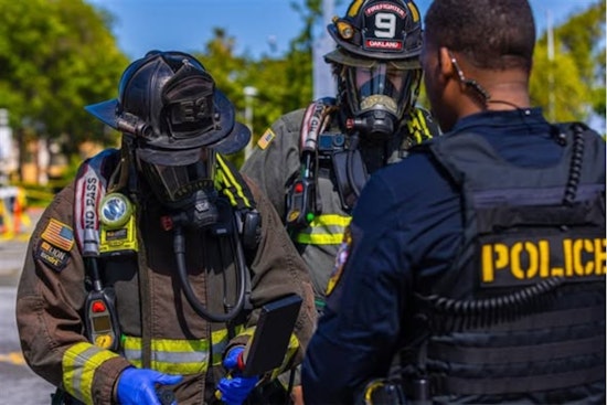 Bay Fair Turned Into Mock Crisis As BART Police Gear Up For World Cup