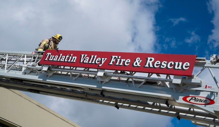 Beaverton Morning Blaze Sends Smoke Soaring Over West Hills