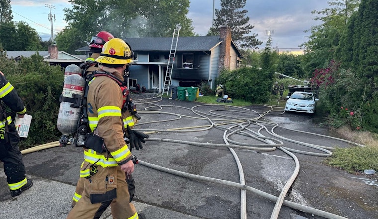 Beaverton Two-Alarm House Fire Displaces Seven