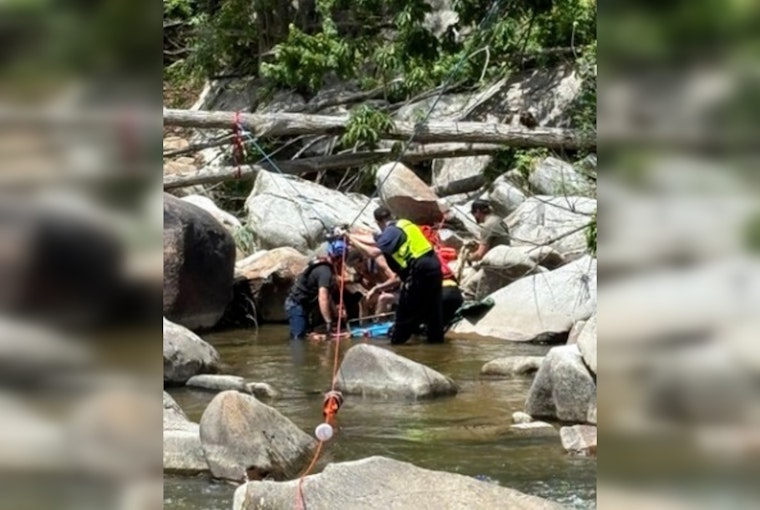 Beech Mountain Cliff Plunge, Man Airlifted After Fall Into Watauga River