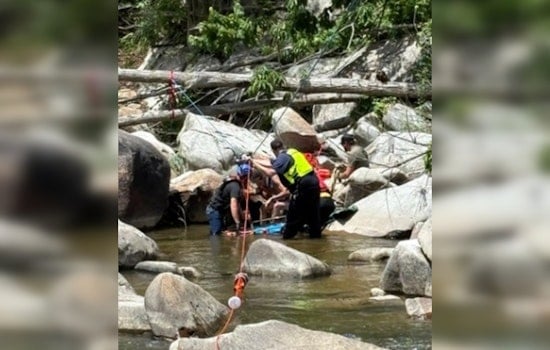 Beech Mountain Cliff Plunge, Man Airlifted After Fall Into Watauga River