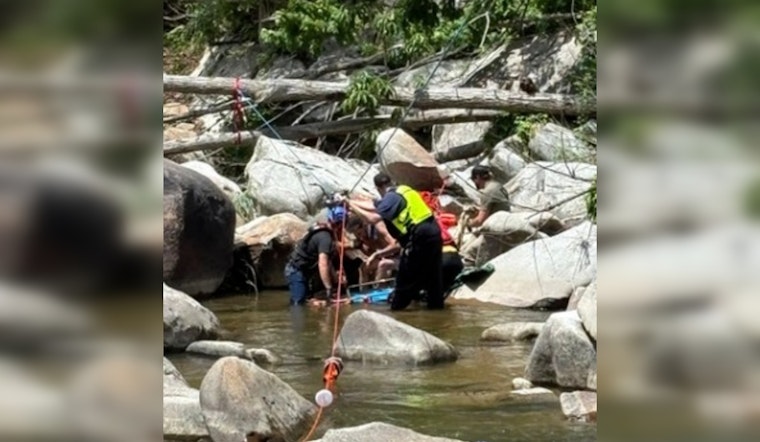 Beech Mountain Cliff Plunge, Man Airlifted After Fall Into Watauga River