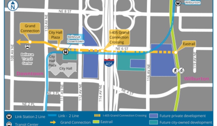Bellevue’s $200 Million Grand Connection Bridge Scores Regional Green Light