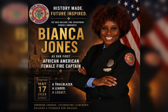 Bianca Jones Blazes Trail As New Orleans’ First Black Woman Fire Captain
