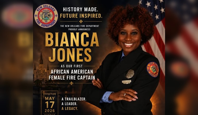 Bianca Jones Blazes Trail As New Orleans’ First Black Woman Fire Captain