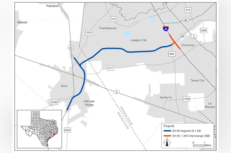 Billion-Dollar Grand Parkway Deal Puts Southeast Houston In Construction Crosshairs