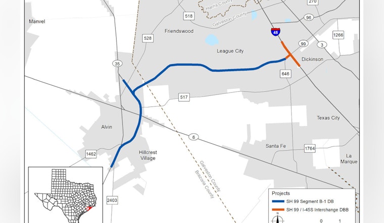 Billion-Dollar Grand Parkway Deal Puts Southeast Houston In Construction Crosshairs