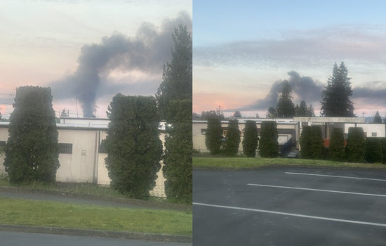 Blaze Along Snohomish Tracks Torches Trestle, Shuts Down Airport Way