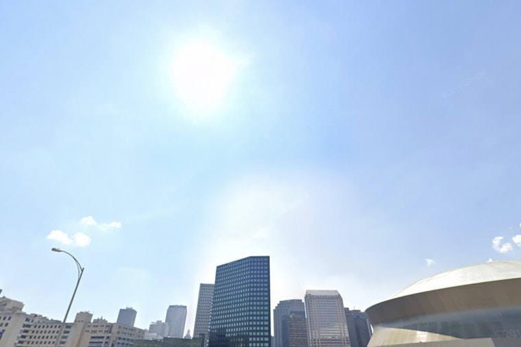 Blue-Sky Break: New Orleans Basks In Mid-80s Sweet Spot