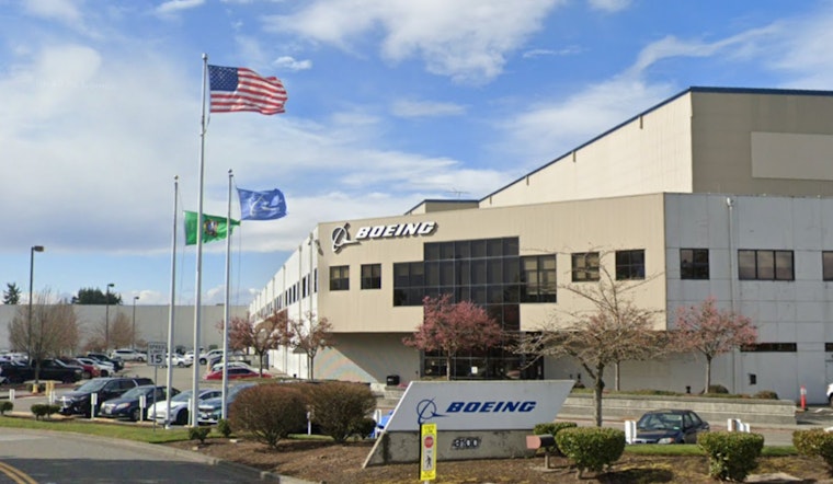 Boeing Fence Smashed In Pre-Dawn Everett Police Chase