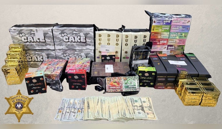 Boutte Traffic Stop Nets 770 THC Vape Cartridges Boutte Traffic Stop Nets 770 THC Vape Cartridges