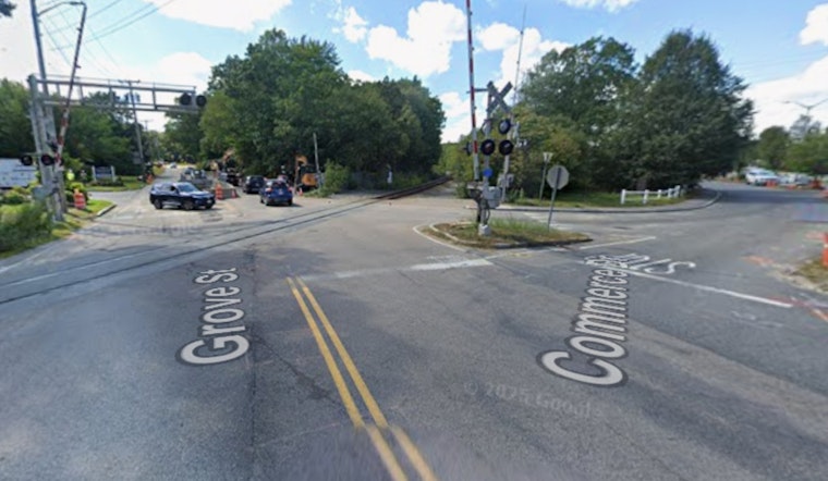 Braintree Jeep Blasts Past Crossing Gate, Driver Killed by Commuter Train