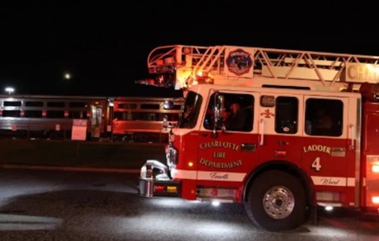 Brake Fire Panic Forces Amtrak Evacuation Near Charlotte Station