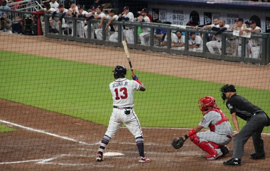 Braves Bury Rockies In Denver As Acuña Limps Off Early