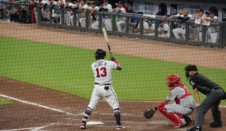 Braves Bury Rockies In Denver As Acuña Limps Off Early